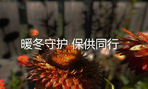 行 保暖冬供同守护