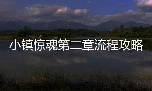 小镇惊魂第二章流略程攻